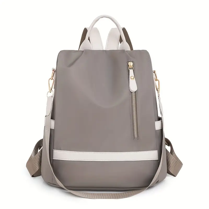 Nueva Mochila Cierre Minimalista Casual – K317