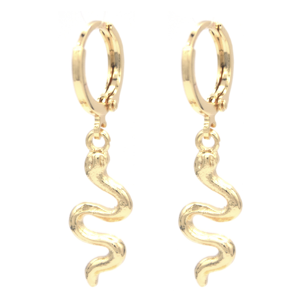 Aritos Colgantes de Serpiente - Estilo Coreano R61