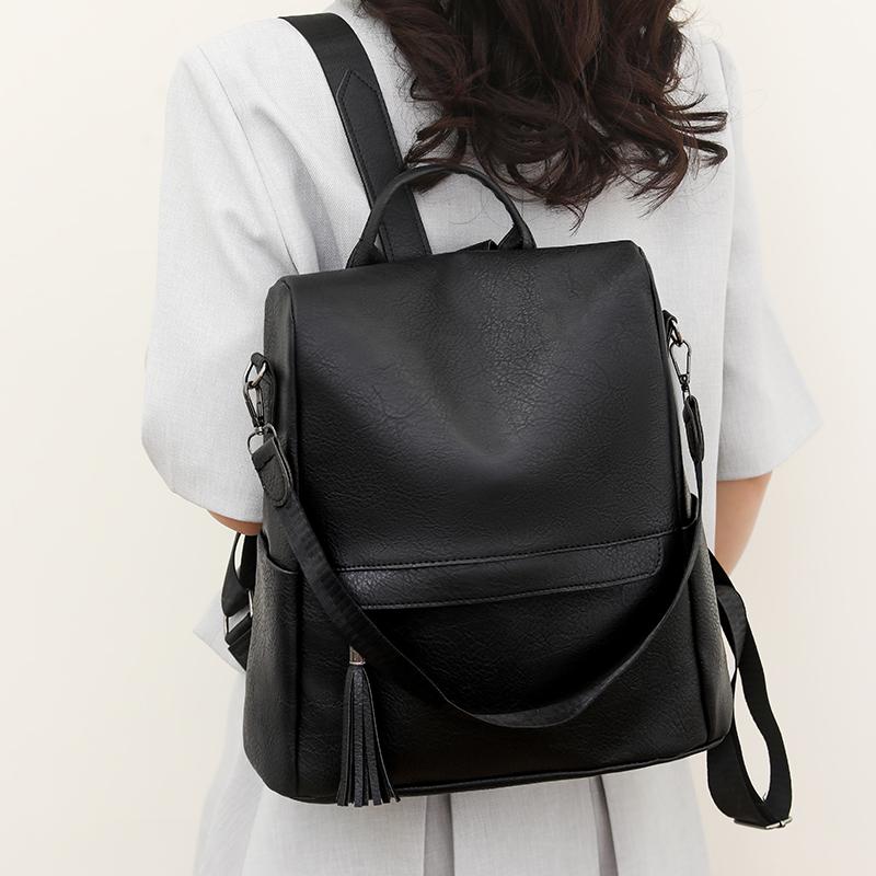 Nueva Mochila Diseño Antirobo Cafe – K353