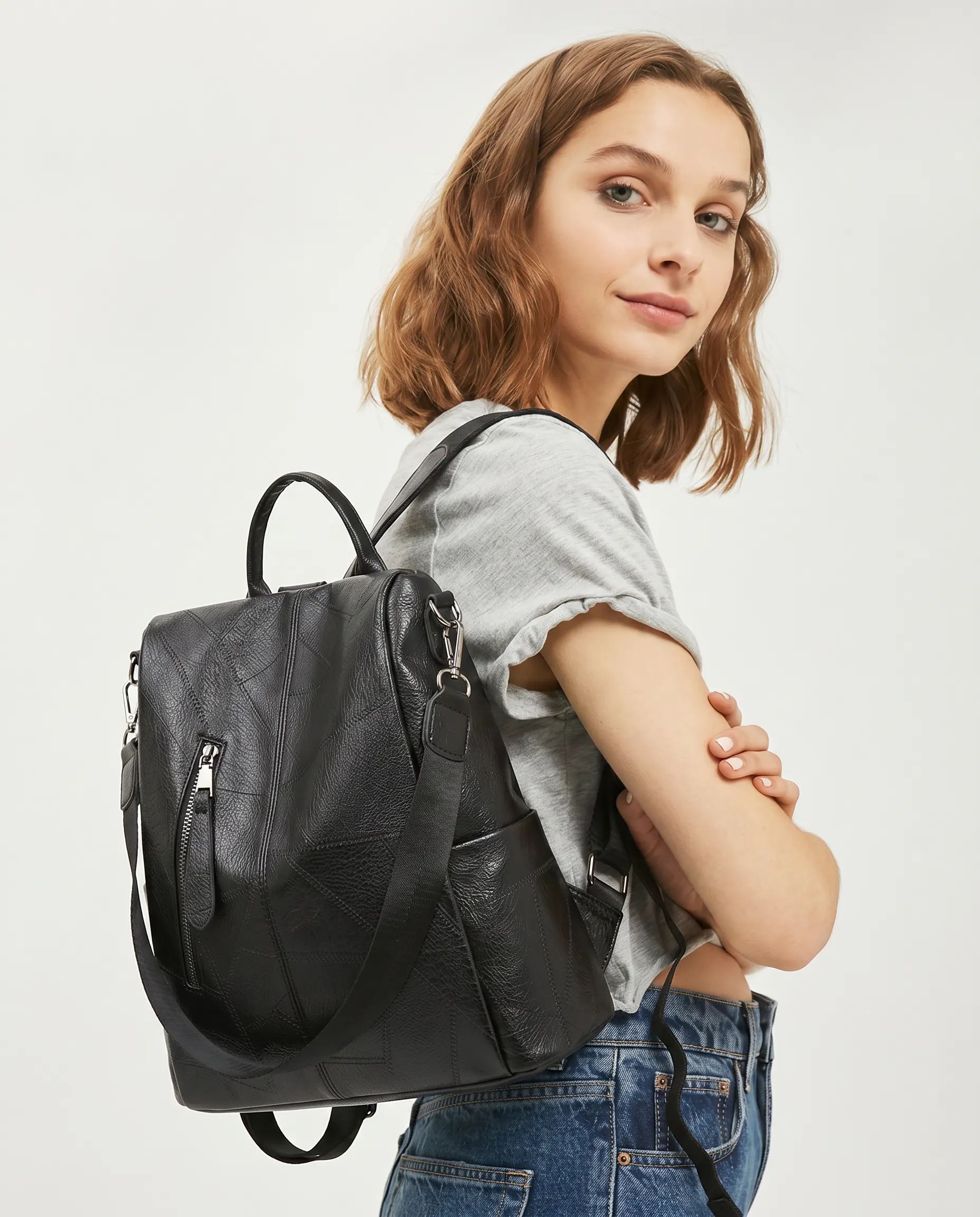 Mochila Clásica Elegante de Dama - K1093
