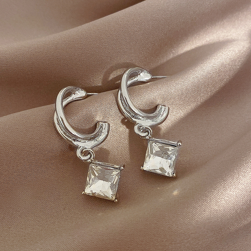 Caravanas Colgante Cristal - Estilo Coreano R42